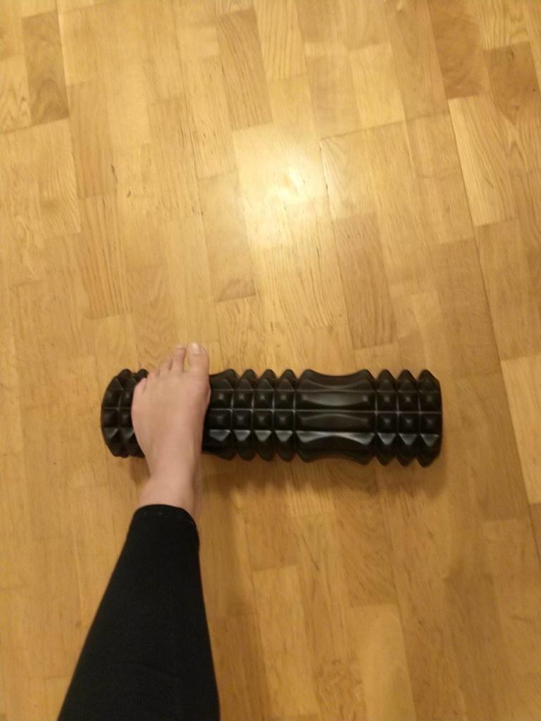 Protažení na masážním válci